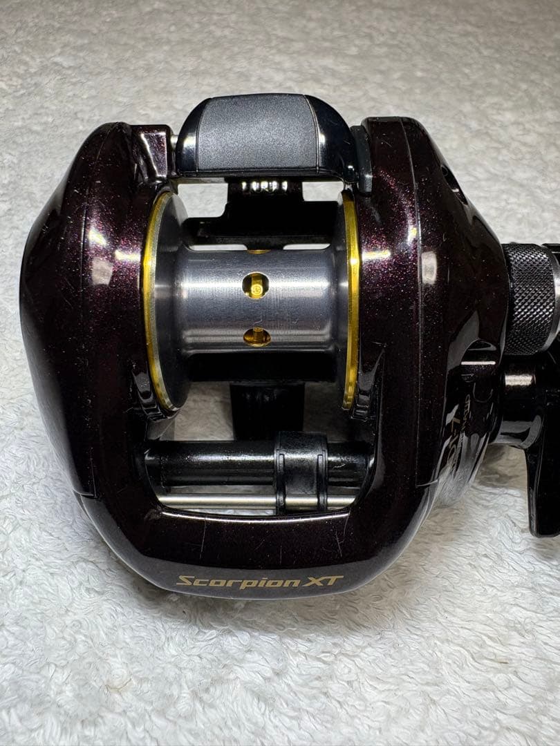 【美品】SHIMANO ScorpionXT 1501-7 ベイトリール 左巻き
