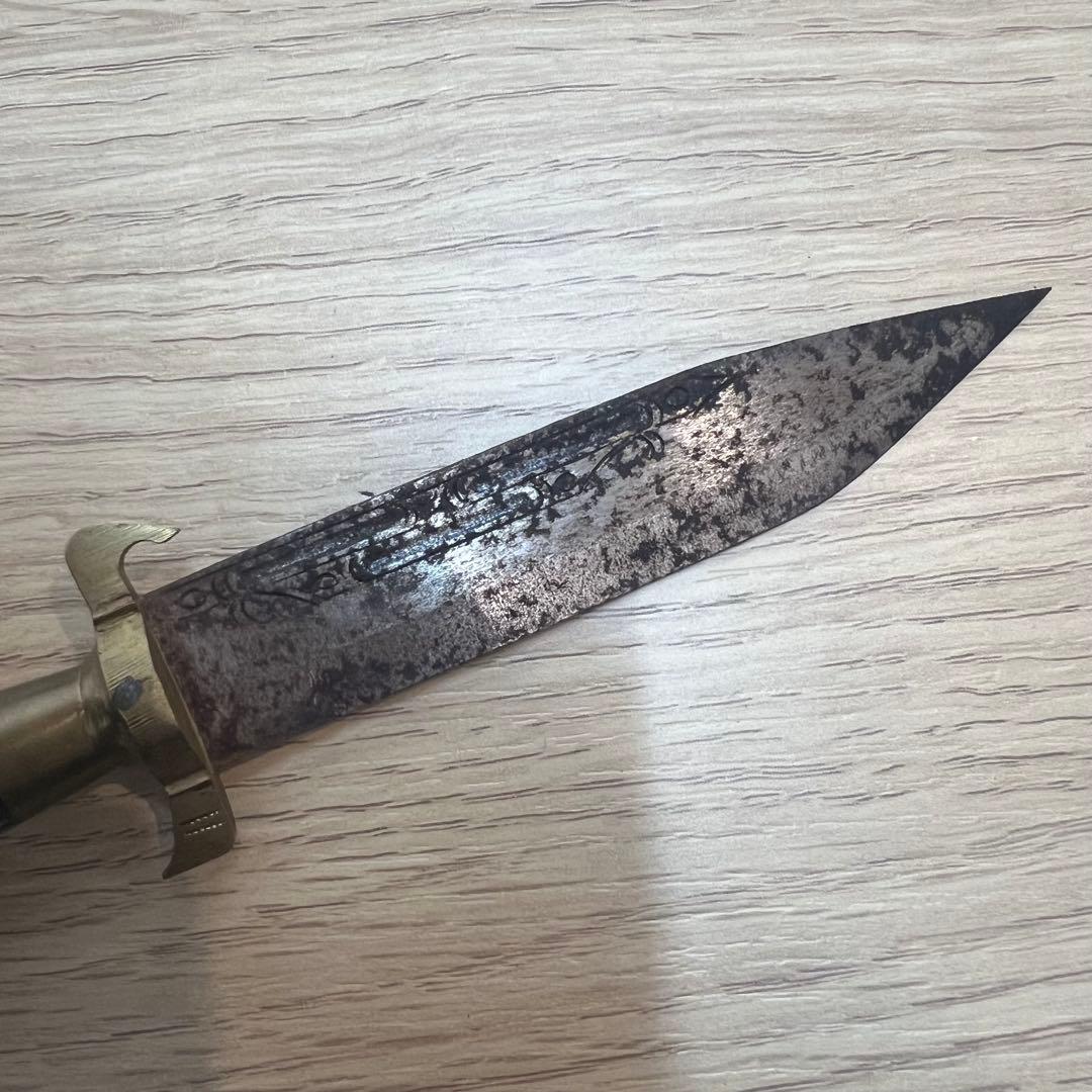 腰刀　装飾ナイフ　鞘付き　工芸品