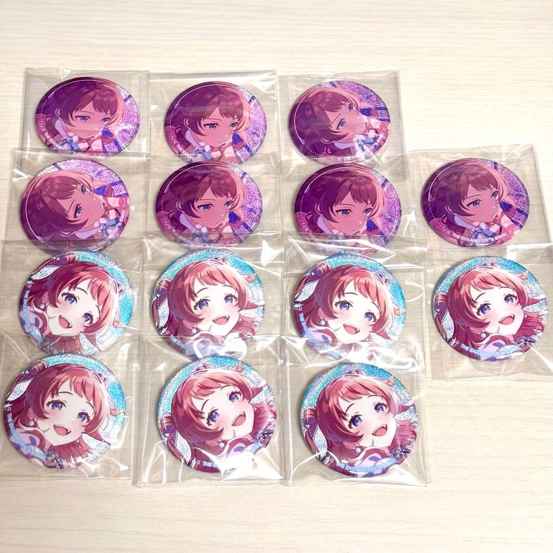 学園アイドルマスター　Re;IRIS　雨上がりのアイリス　花海咲季　缶バッジ