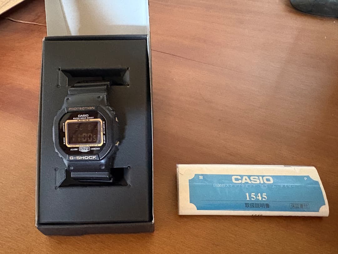 Mr.Children 限定G-SHOCK 15thAnniversary 箱有