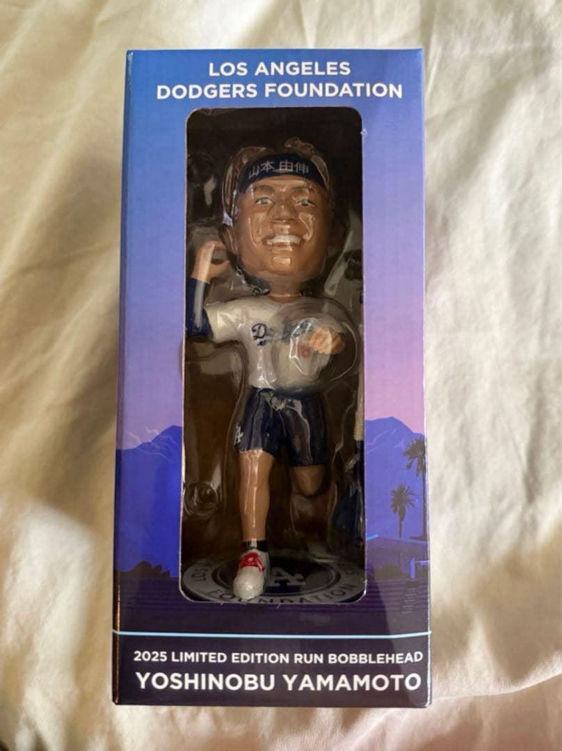 ベ*ュ様 激レア　山本由伸　ボブルヘッド　ファンイベント参加者限定　新品