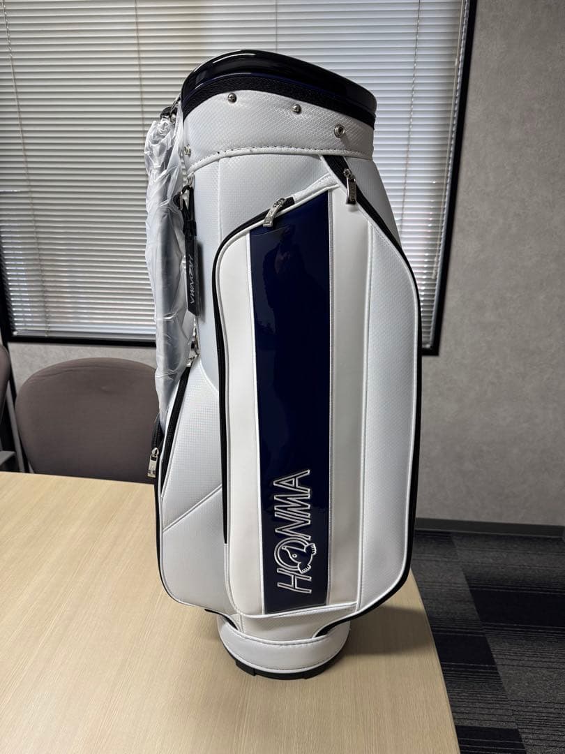 HONMA ゴルフバッグ・キャディバッグ ホワイト・ネイビー