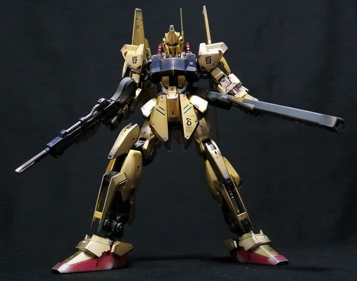 【ゴールドセット！】MG百式Ver2.0＆百式専用バイク