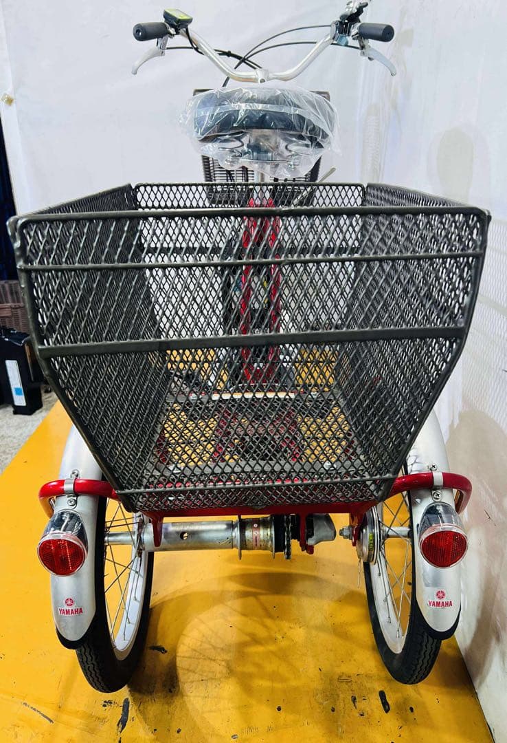 送料無料条件付き YAMAHA PAS 電動アシスト自転車三輪車(18/16型)
