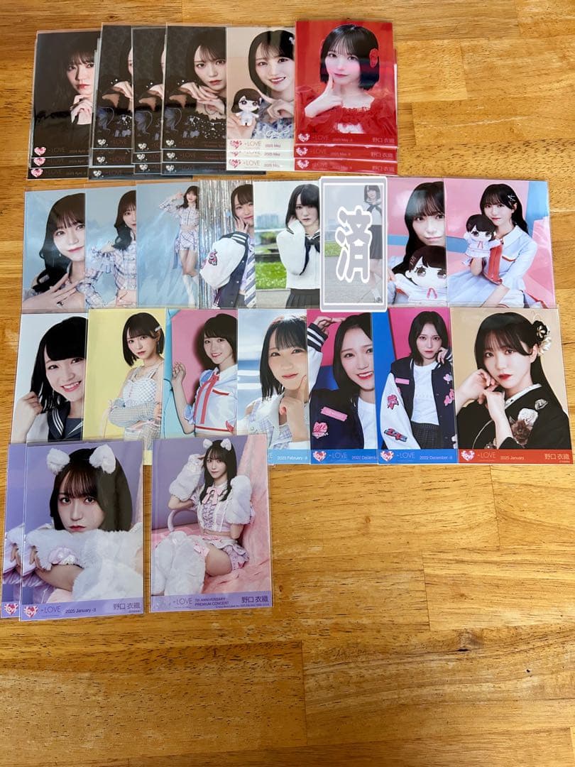 イコラブ 野口衣織 生写真