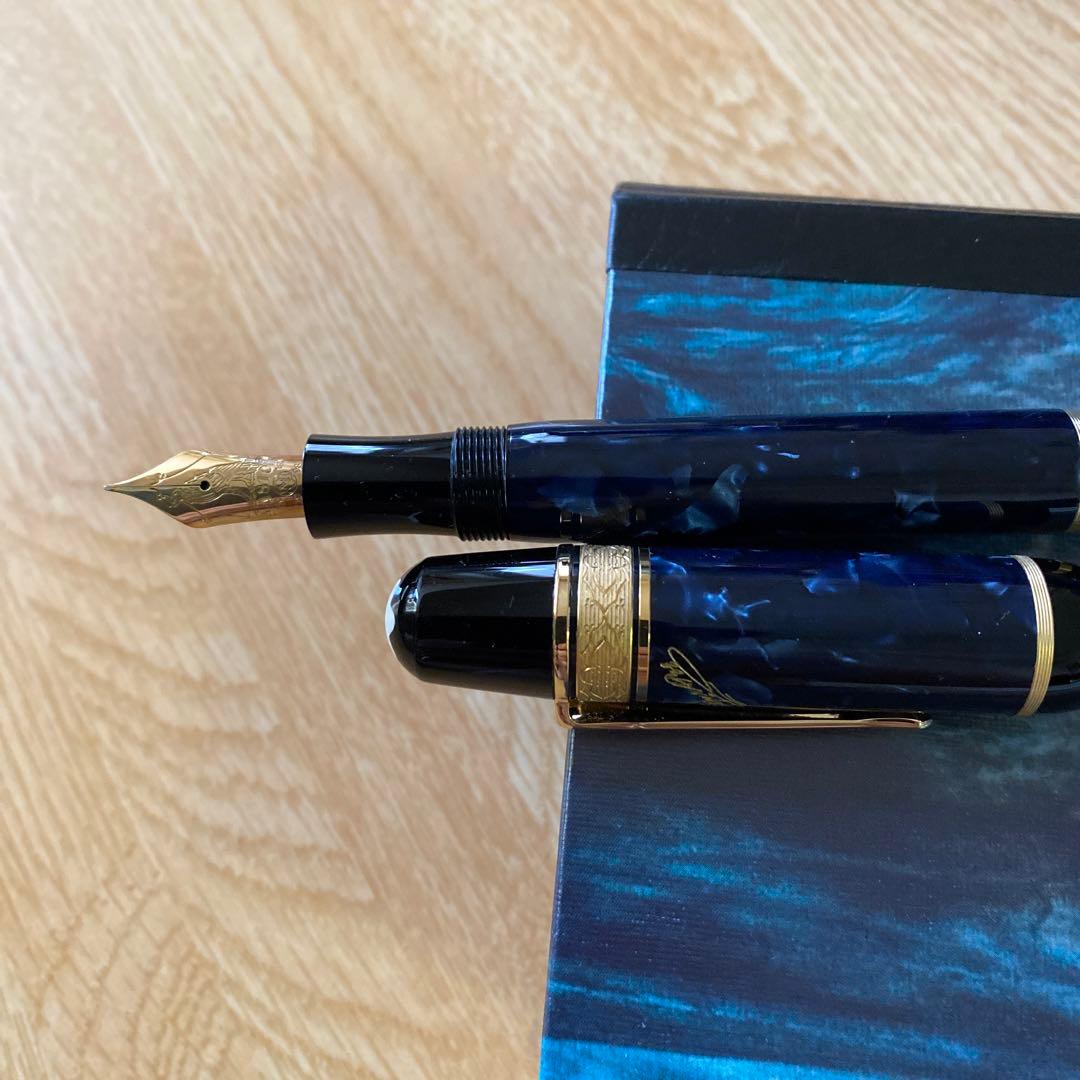 モンブラン　限定品　万年筆　エドガーアランポー