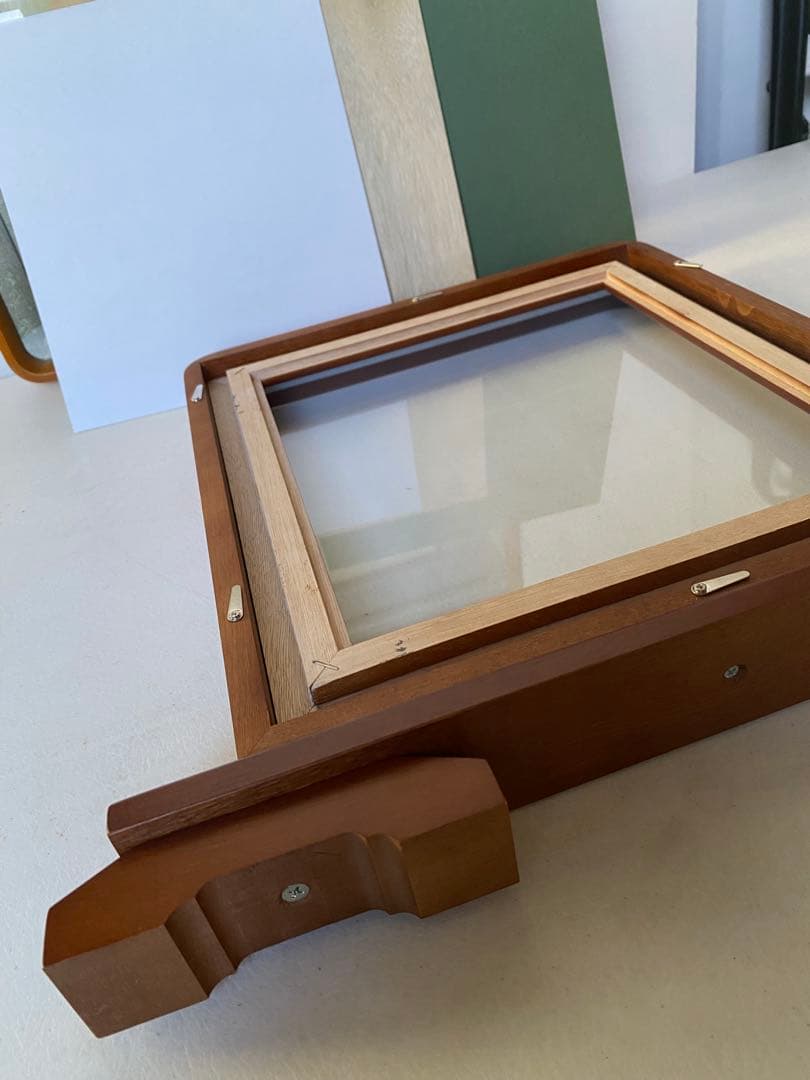 色紙額　硯屏　額縁　2つセット　高級　書道　未使用