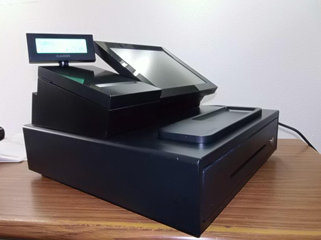 人気の黒1/17設定無料AndroidカシオVX-100インボイスレジスター