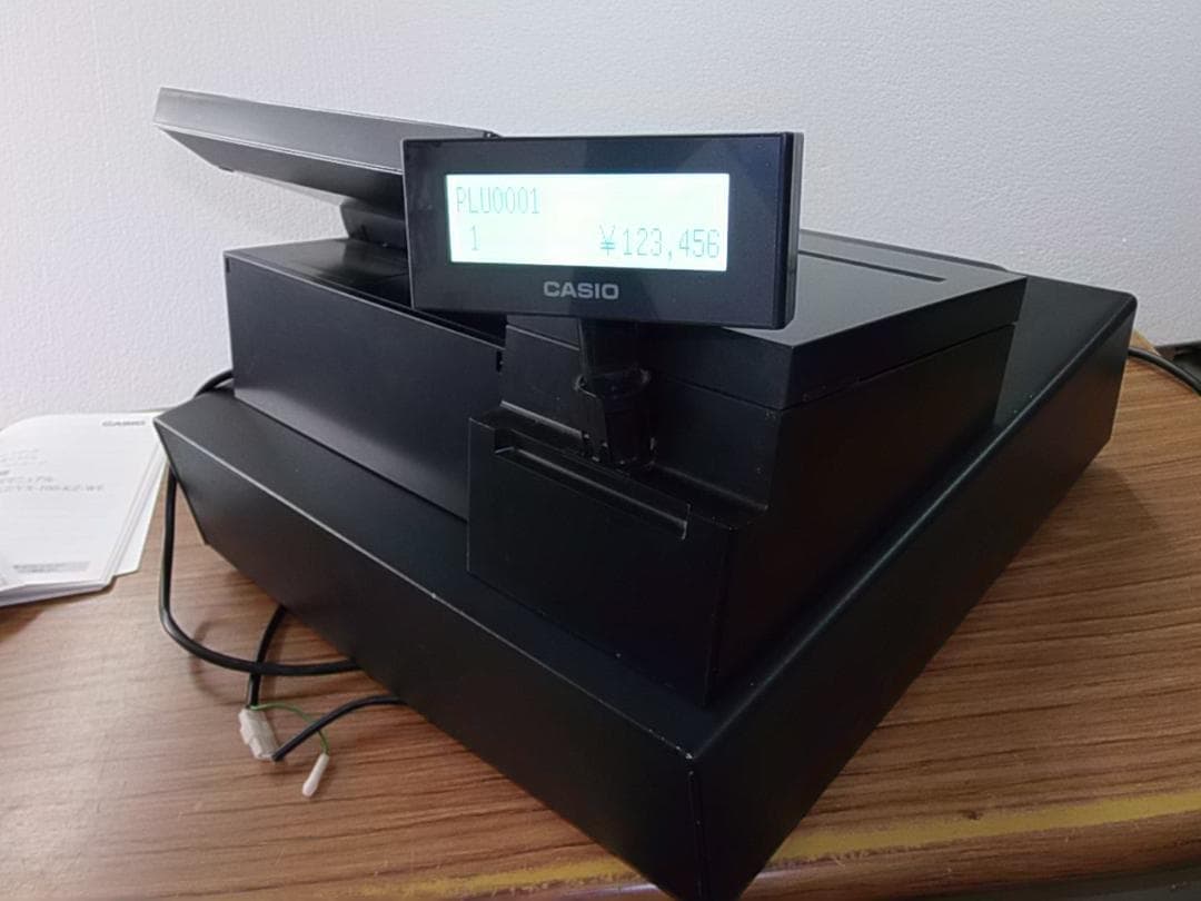 人気の黒1/17設定無料AndroidカシオVX-100インボイスレジスター