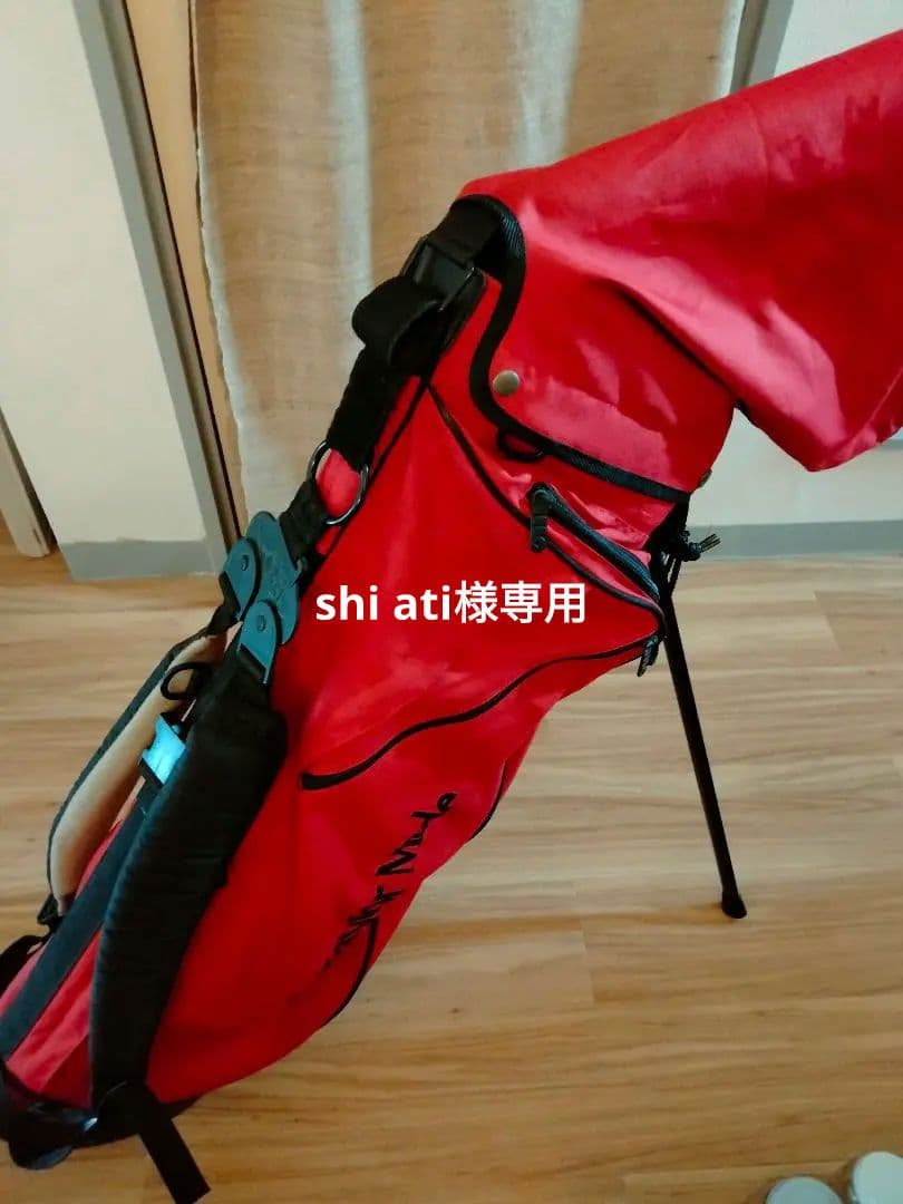 Talor made 赤ゴルフバッグ・キャディバッグ