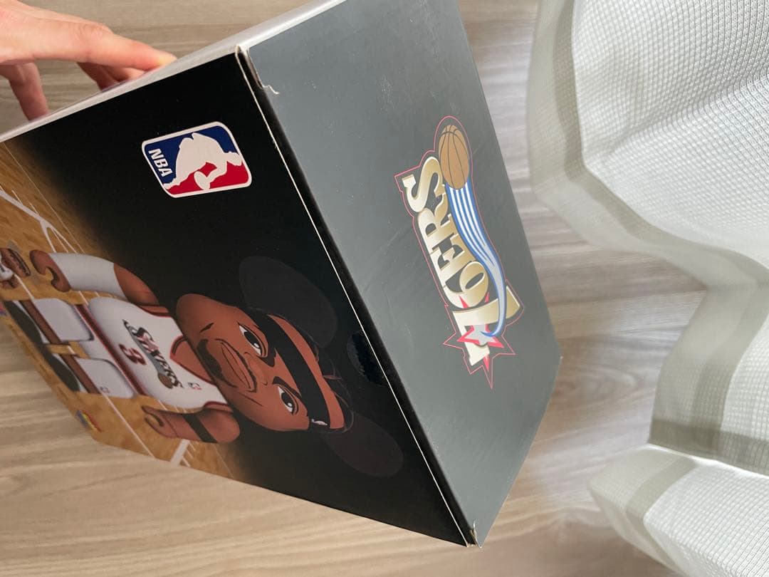 BE@RBRICK アレン・アイバーソン 100% & 400% 開封済み