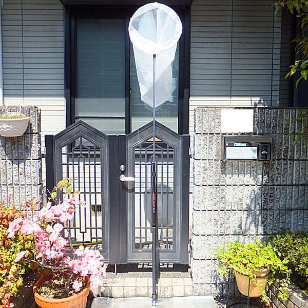 ★昆虫採集★虫取り網★最長７ｍ１２ｃｍ クワガタムシ・カブトムシの採集に！捕虫網