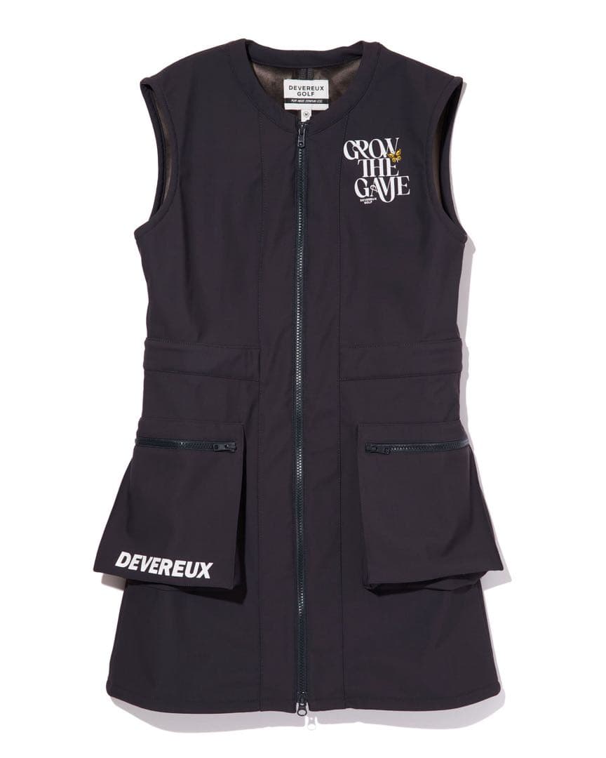 DEVEREUX GOLF（デヴァローゴルフ）ジャンプスカート CHARCOAL