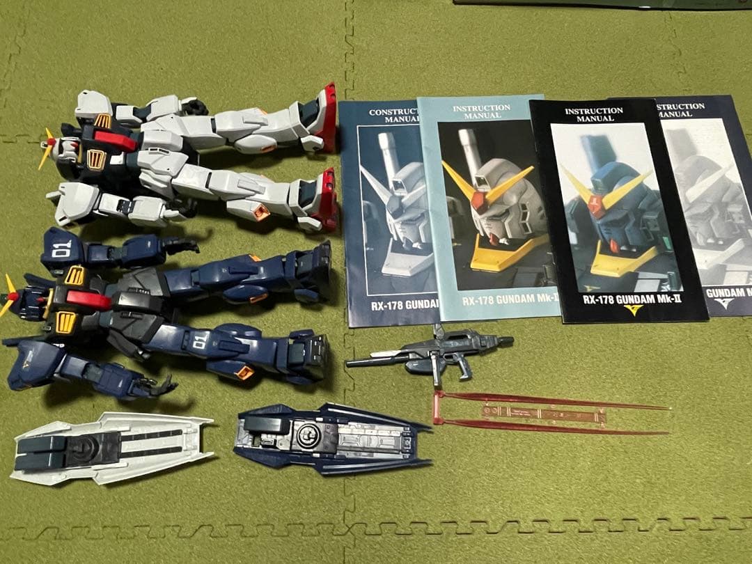 PG 1/60 RX-178 ガンダムMk-II 2体セット 素組ジャンク