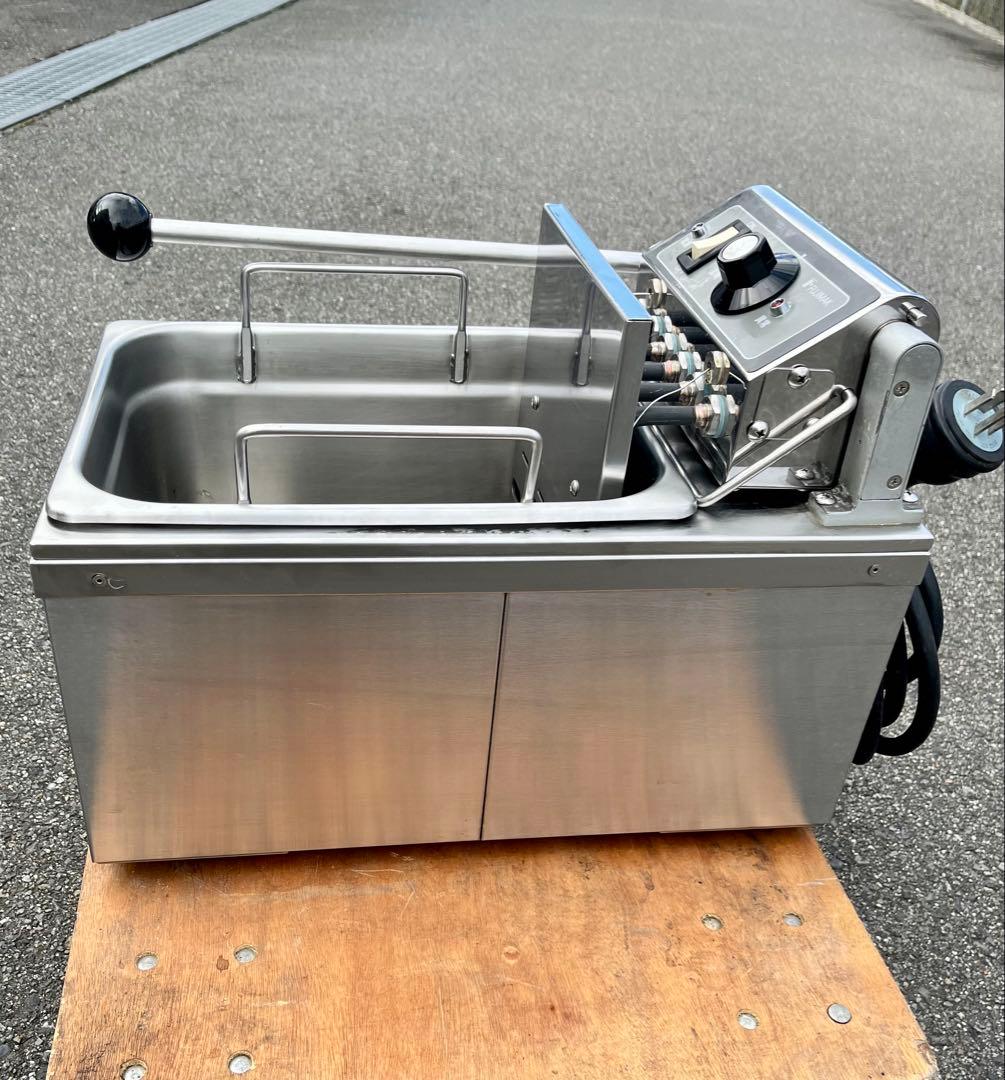 フジマック業務用卓上電気フライヤー 3相200V 8リットル