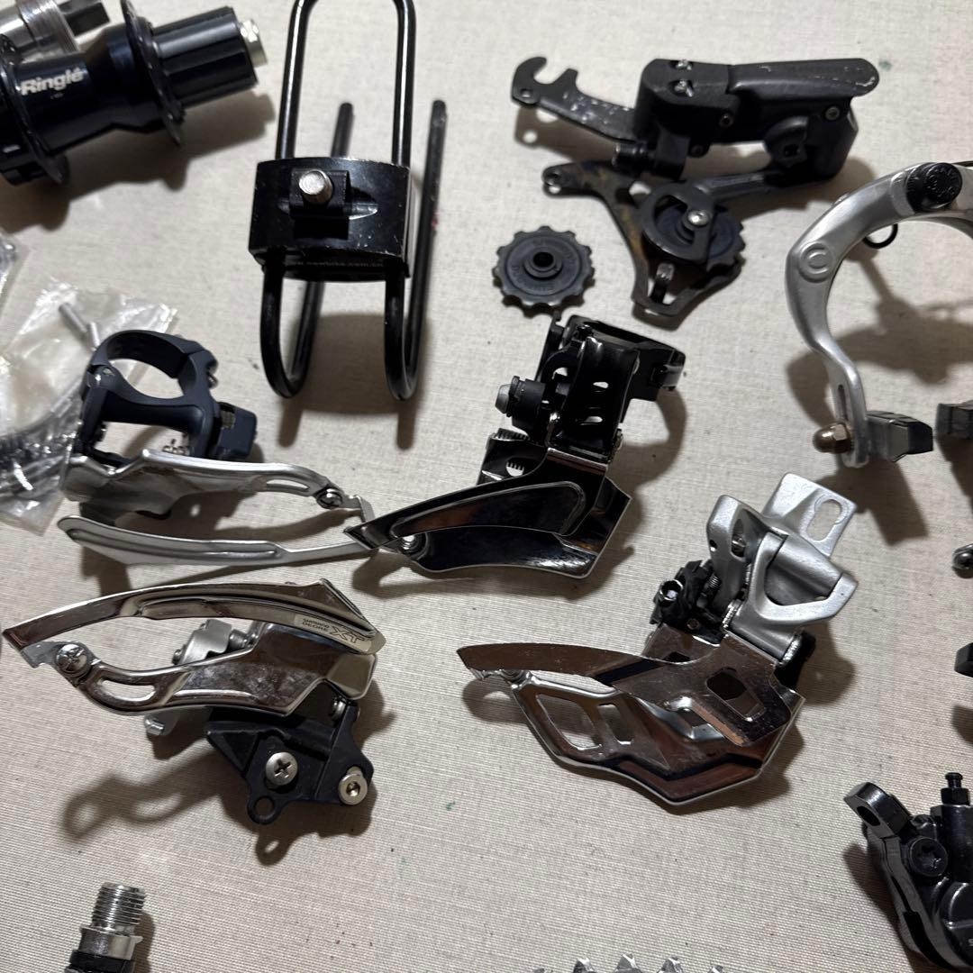 SHIMANOメイン 自転車 カスタムパーツ 約30個セット ロードバイク