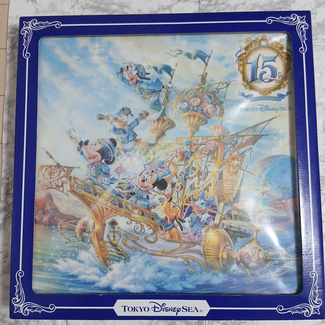 [新品未使用]東京ディズニーシー 15周年記念限定 アートパネル