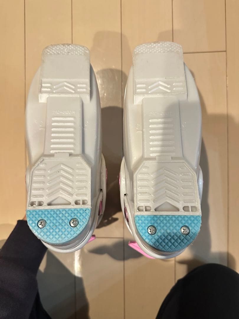 女の子 スキー板 スキー靴 セット