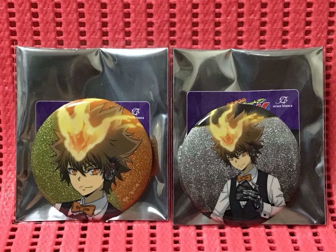 リボーン(67)《アニメイト限定 グリッター缶バッジ カジノver.》