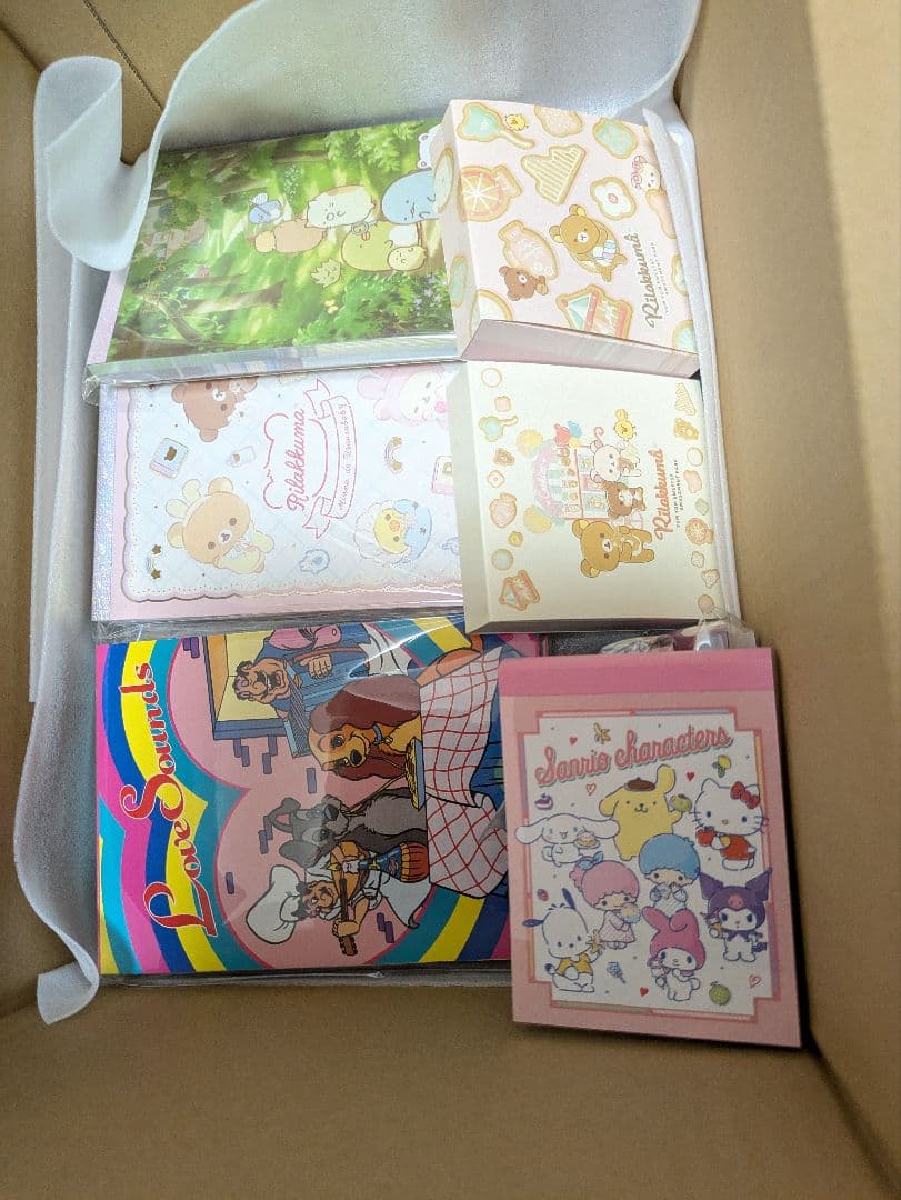 メモ帳　シール大量ぼっくすB　８０サイズ