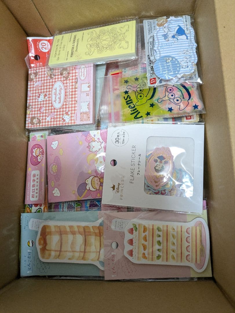 メモ帳　シール大量ぼっくすB　８０サイズ