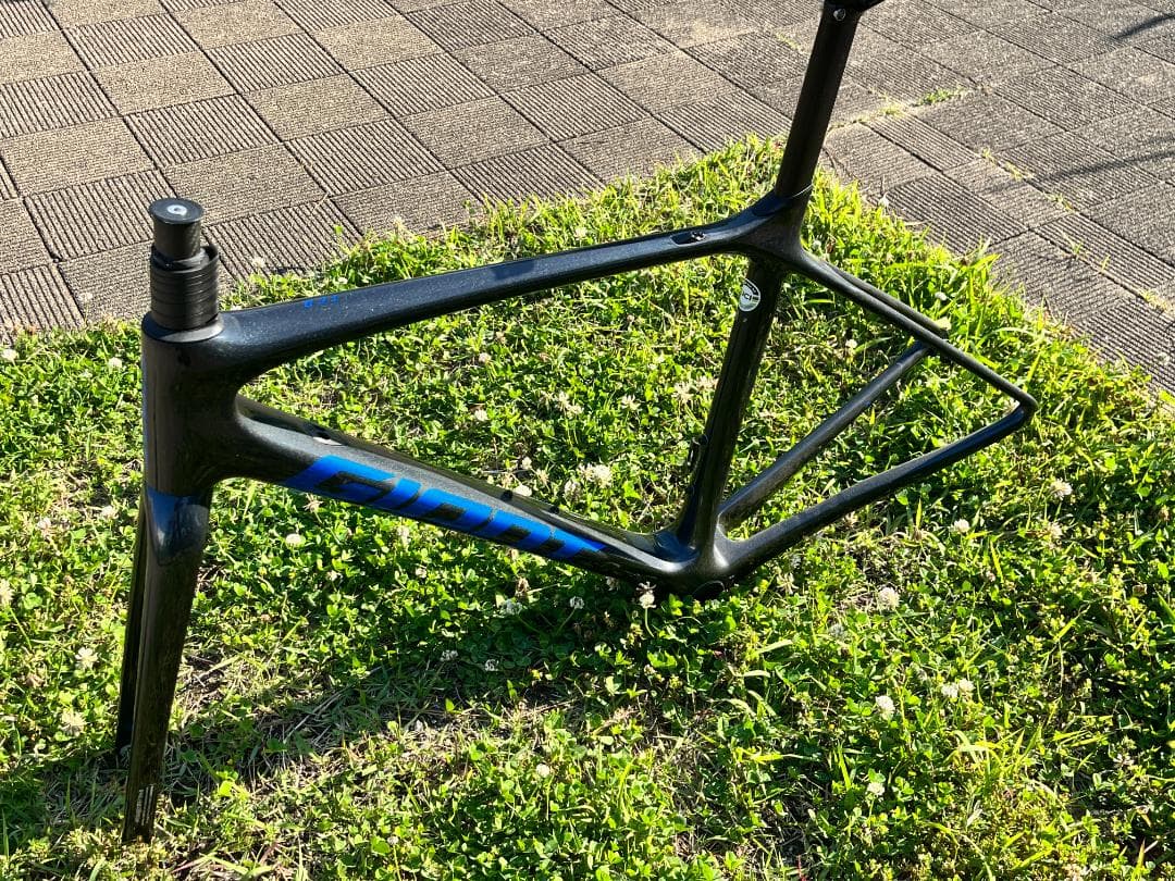 たこちゃんGIANT TCR カーボンフレーム ブラック/ブルー