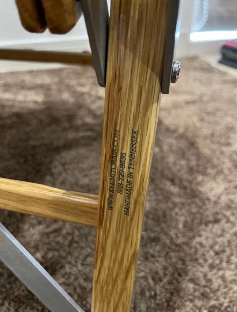 カーミットチェアー 新品ブラック