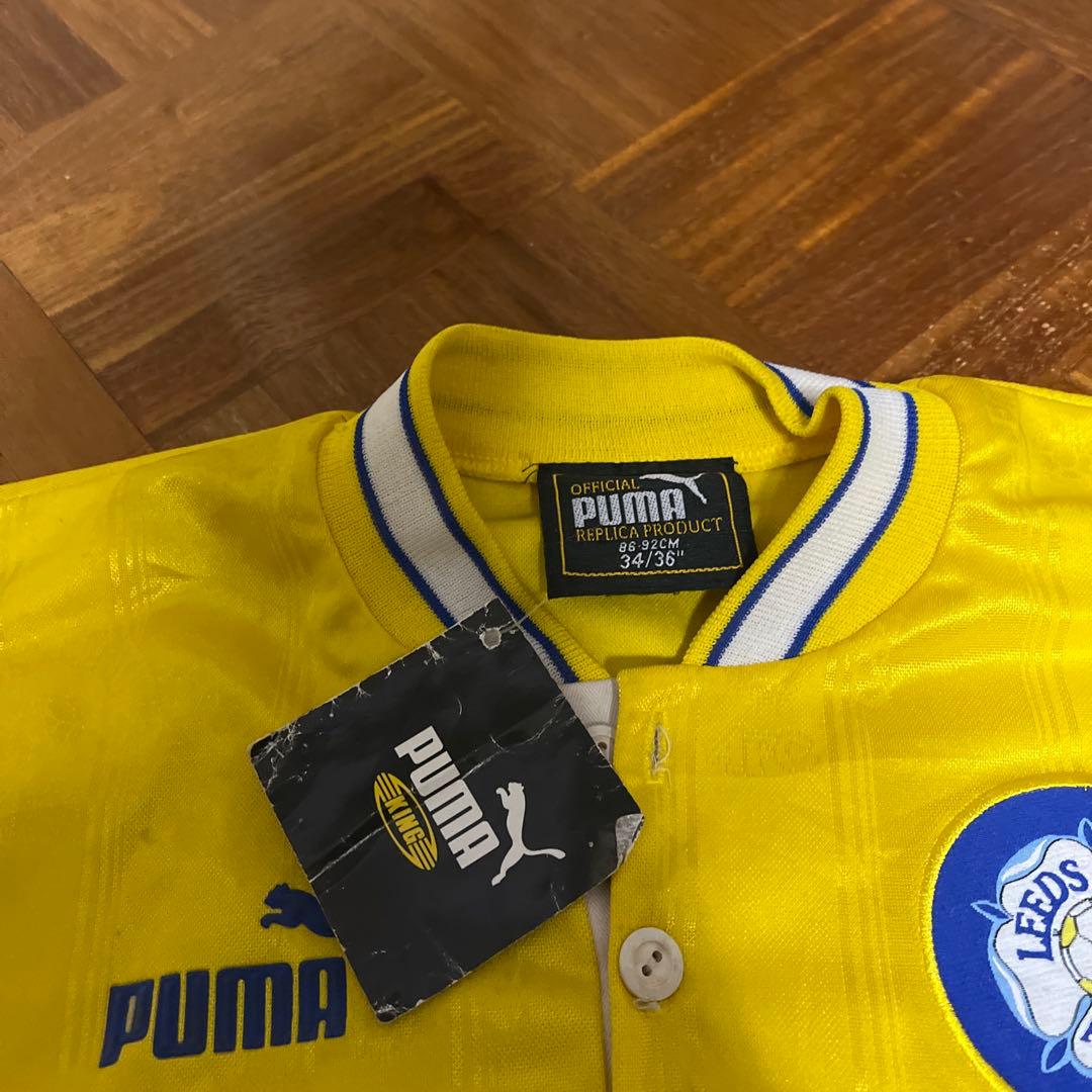 リーズユナイテッド　サッカーウェア　PUMA タグ付き　S、Mサイズ程度