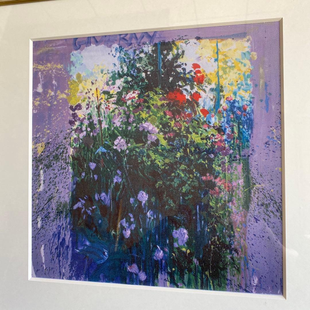 トレンツ　リャド　ジヴェルニーの若枝　額装品