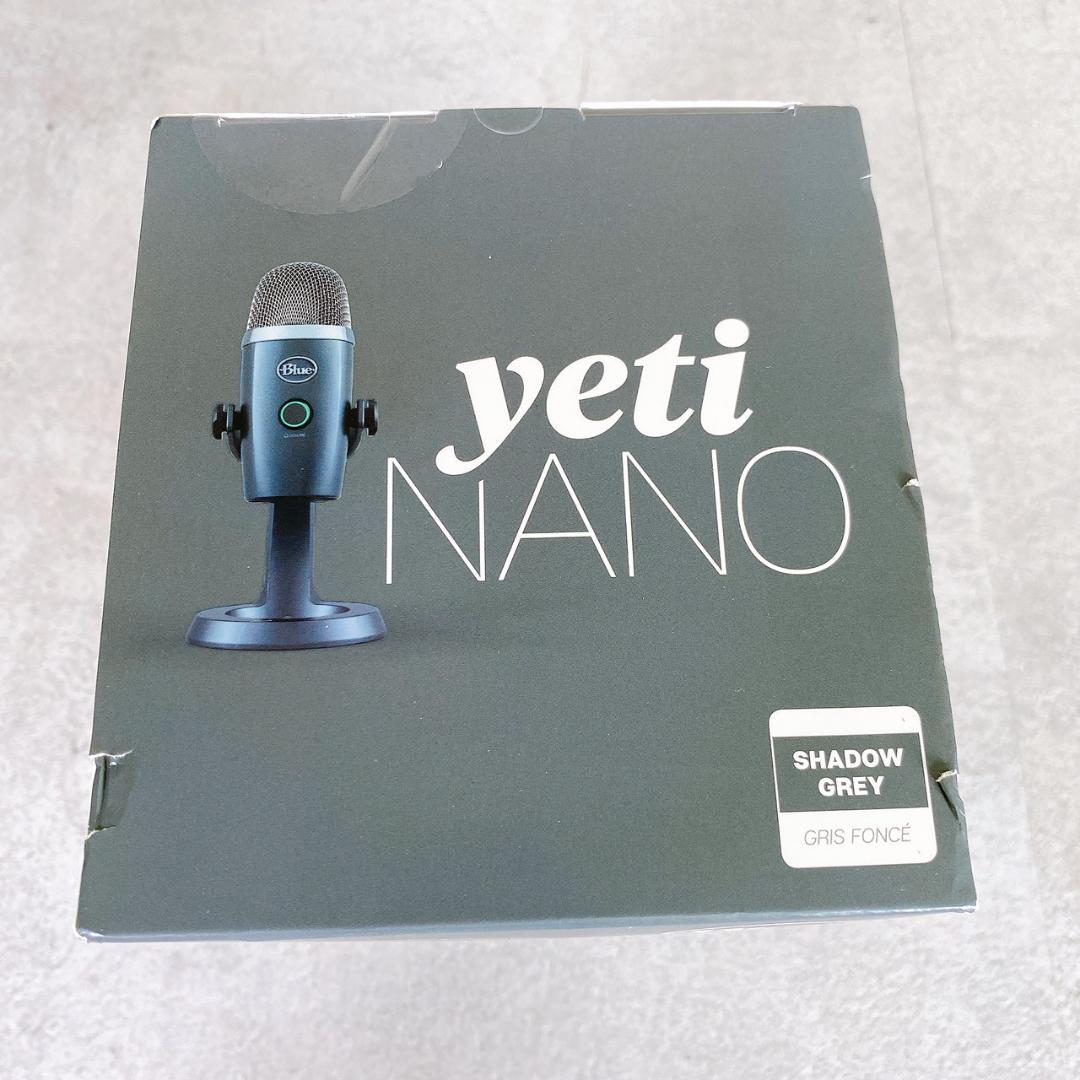 【新品未使用】Logicool Blue Yeti Nano BM300SG