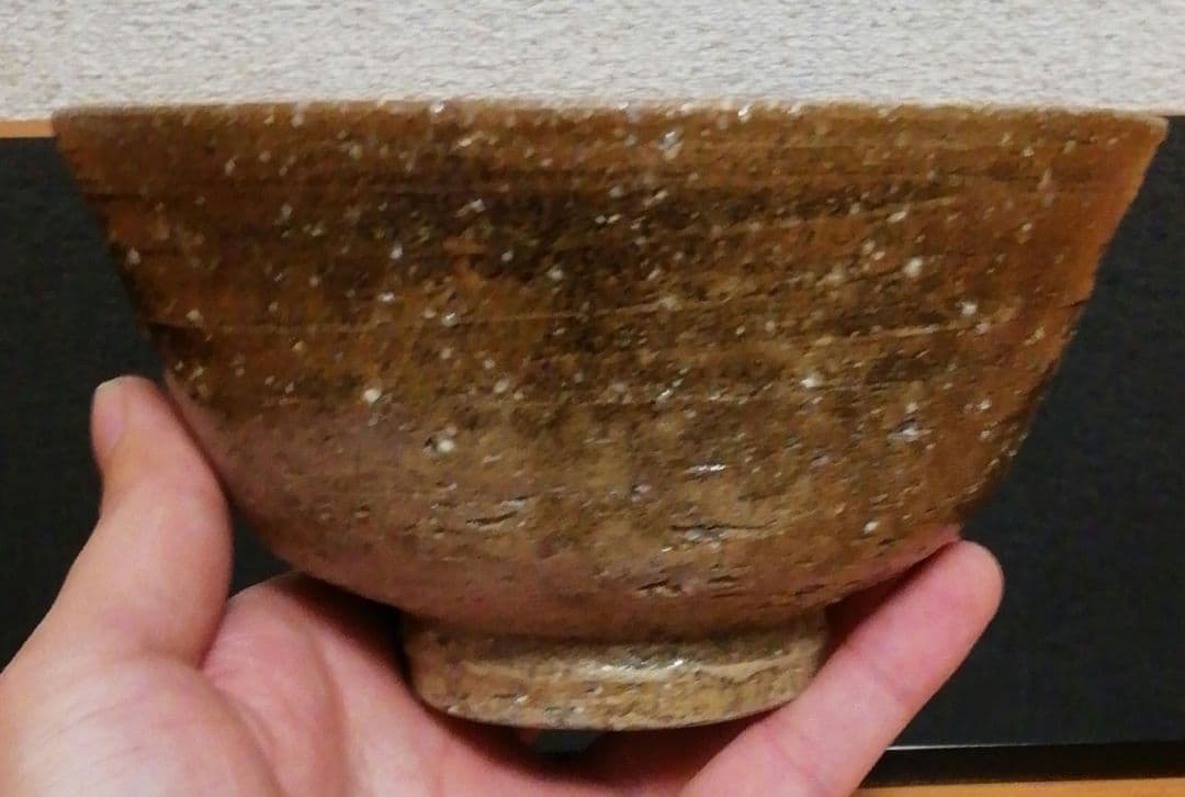 千漢鳳作　高麗　茶碗　共箱　茶道具