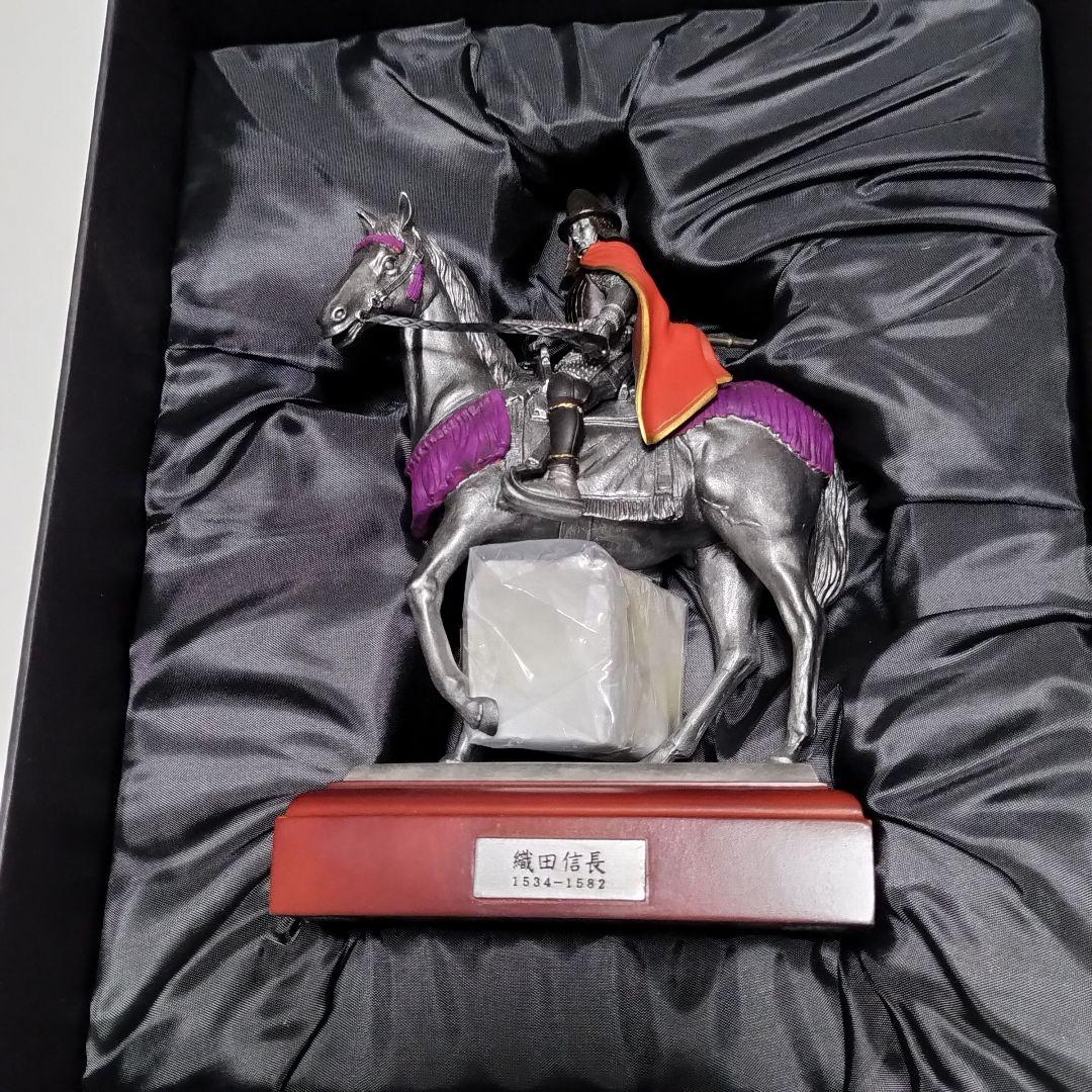 織田信長 騎乗像 ヒストリカルフィギュア 株式会社謙信　中古