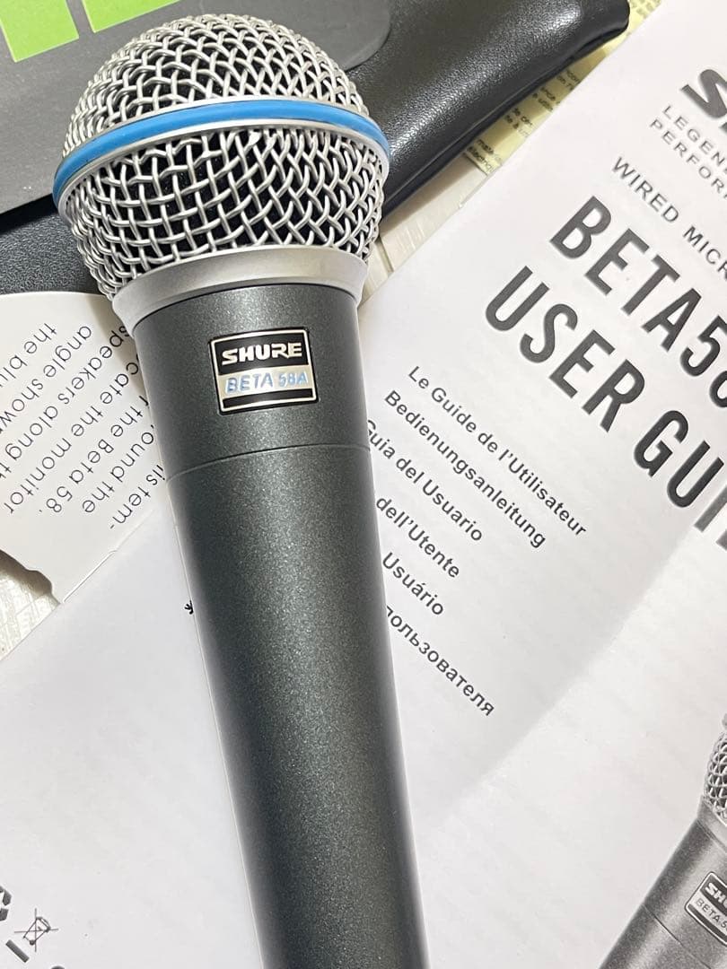 配信機器・PA機器・レコーディング機器 SHURE beta 58a