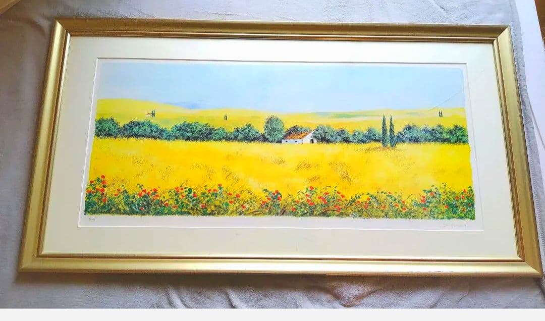 イタリア風景画　 横長サイズ　版画15/99