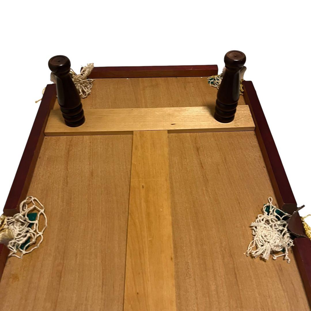 ✨【良品】ミニビリヤード台　一式　キュー2本　組み立て簡単