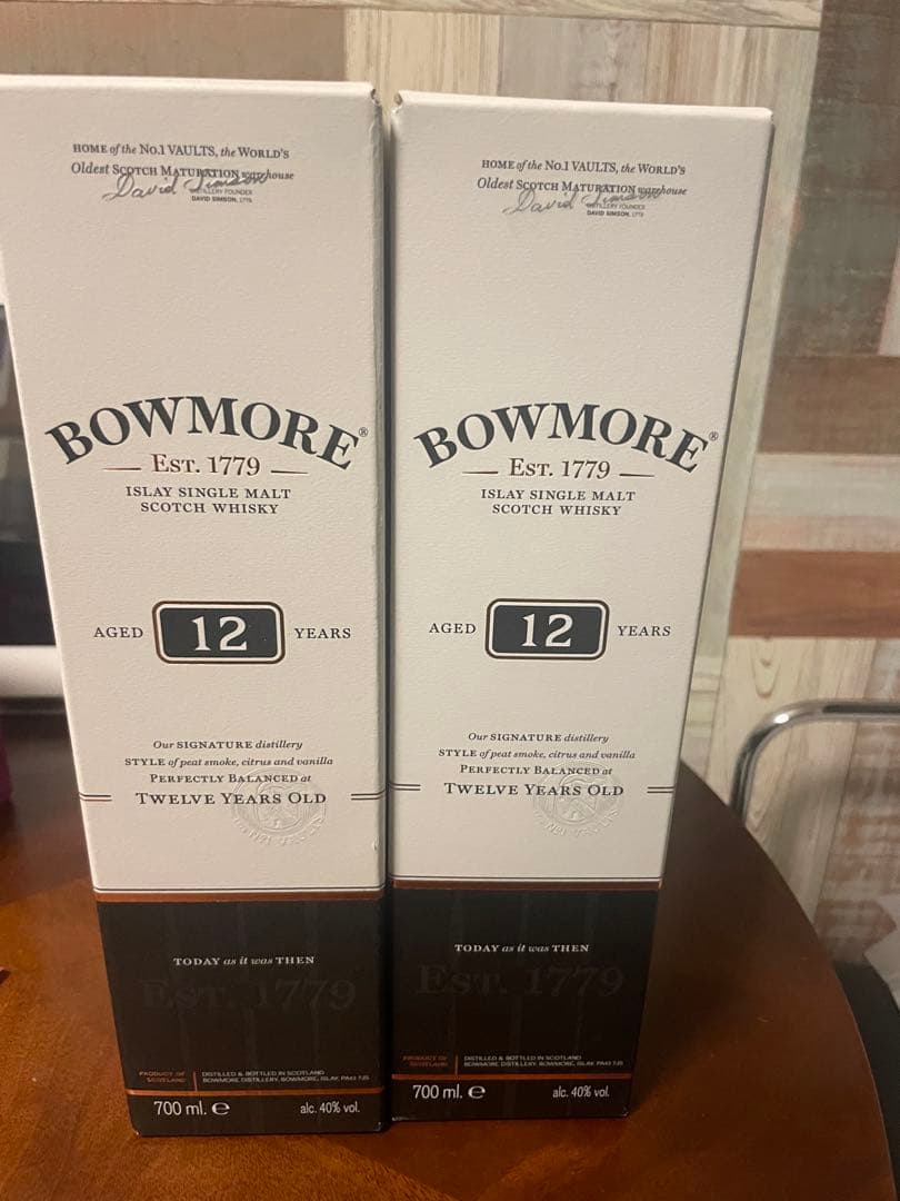 正規品BOWMORE ボウモア12年⭐︎2本セット
