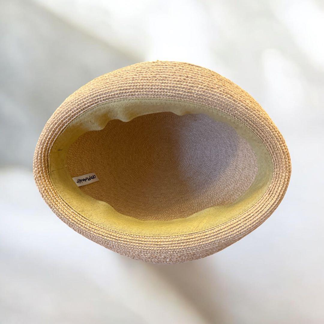 【otopukeknit】オトプケニット夏の帽子　Lサイズ