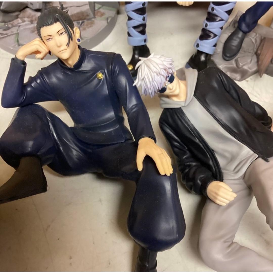 呪術廻戦 他 フィギュア9体 セット 大量 まとめ売り(O64)