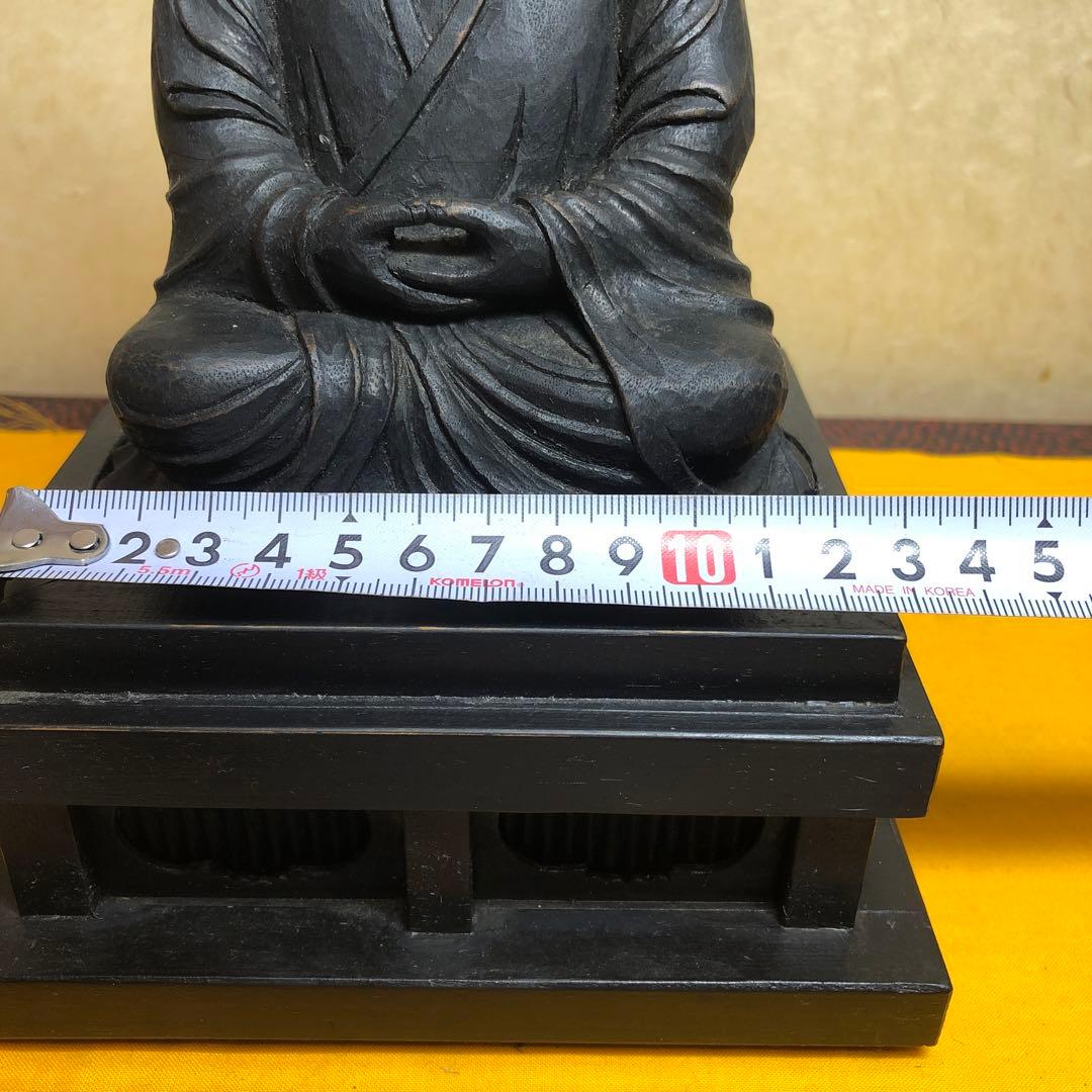 木彫り木造武田元光像？