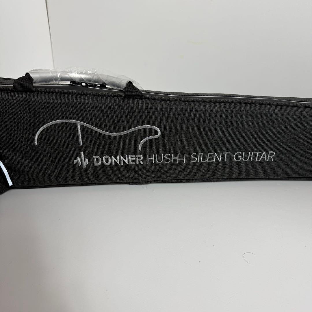 1度だけ試奏　Donner HUSH-I トラベル・サイレントギター ドナー