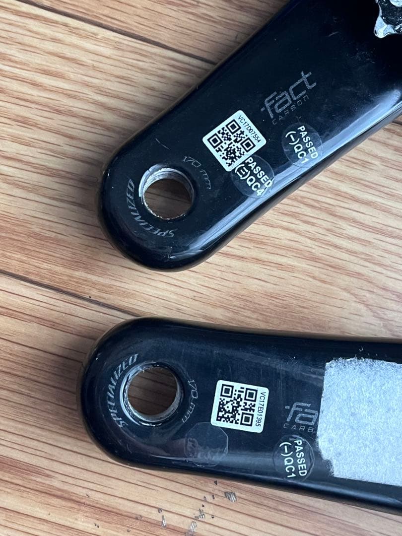 スペシャライズド パワーメーター付きクランクセット 170mm 52/36t