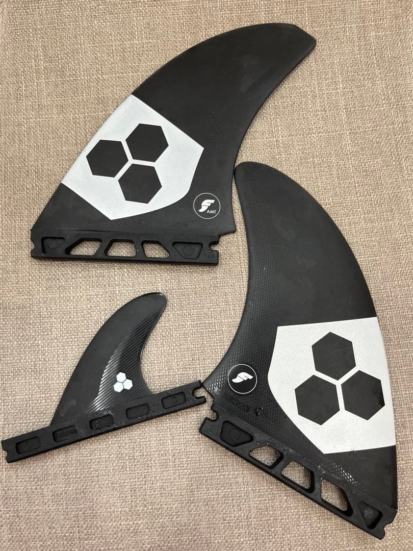 フューチャーフィン　ツインスタビ ブラック/ホワイト