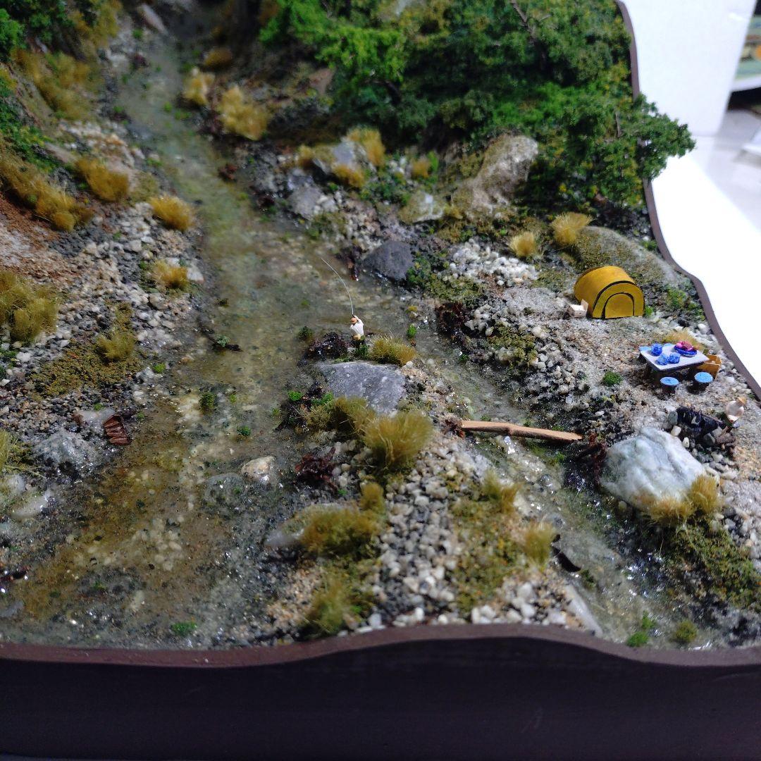 ジオラマ【60✕43cm程度】　Nゲージサイズ?　レール幅（9mm）