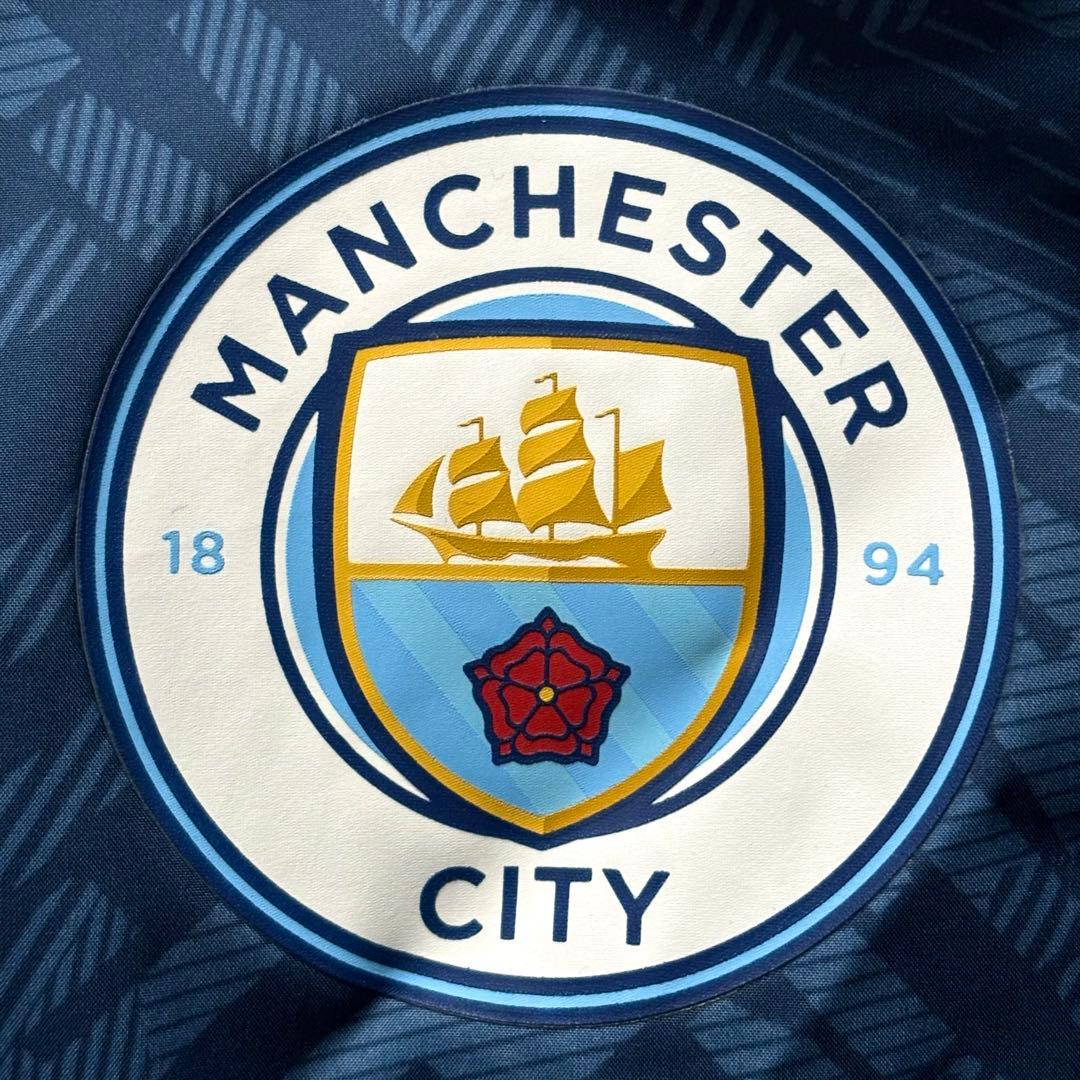 プーマ マンチェスターシティ ウォームアップジャケット ドライセル ラグラン M