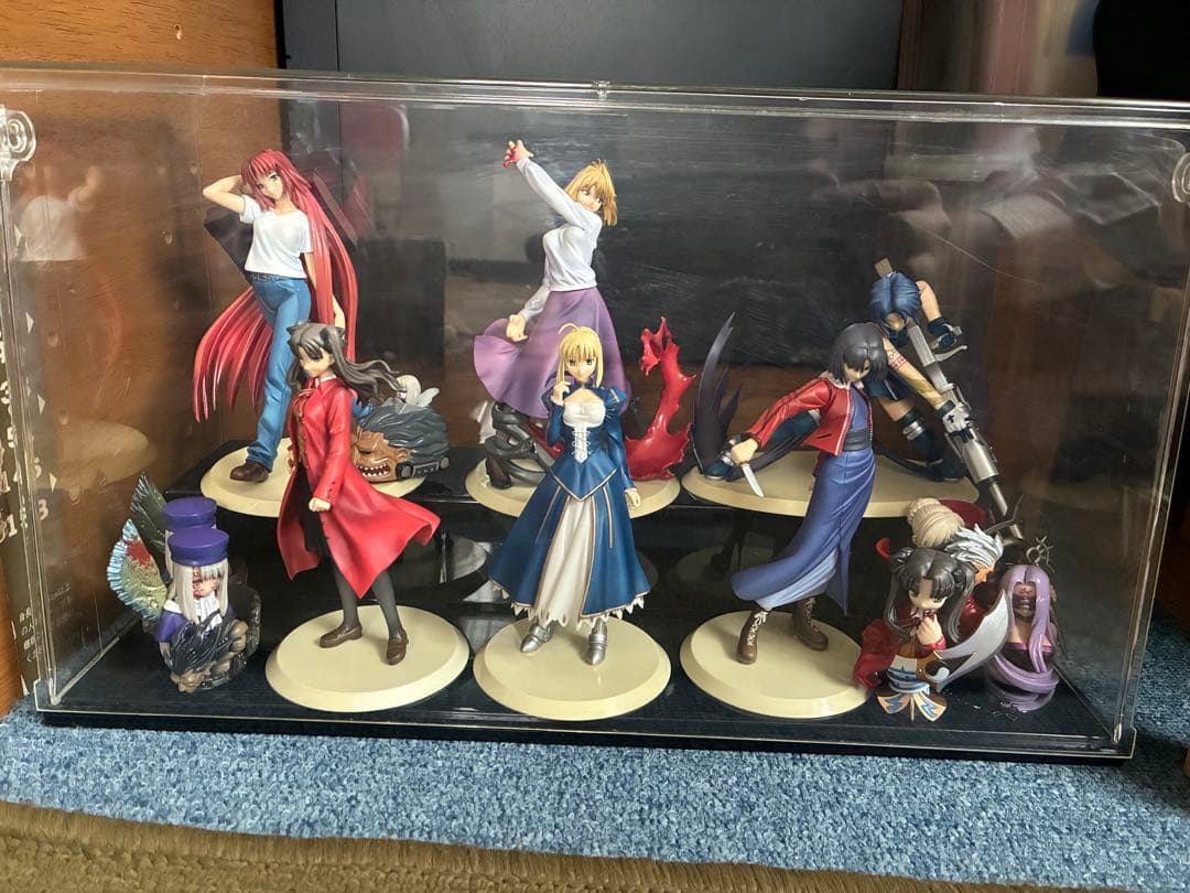 TYPE-MOON フィギュアシリーズFA4 6体セットケースおまけ付き