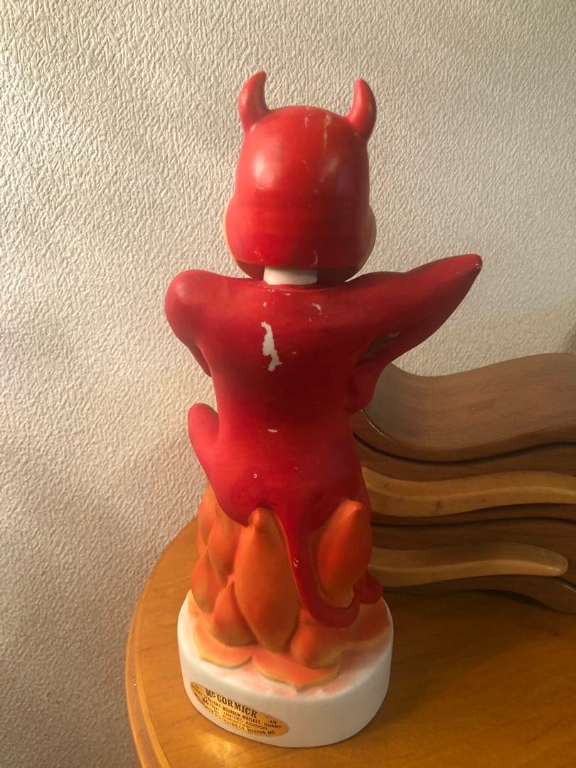 ビンテージ　デビル 悪魔　サンデビル　デカンタ　ミッドセンチュリー レッドデビル