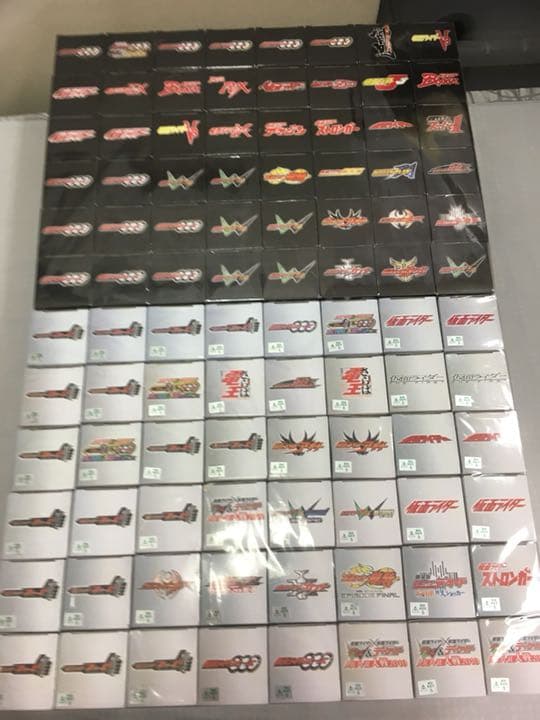 値下げ可。仮面ライダーコレクタブル コンプ144体セット売り