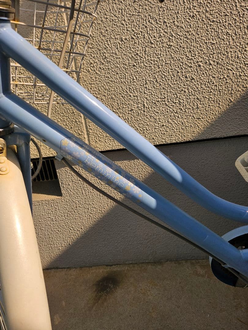 子供用自転車フェミニン★24インチブルー