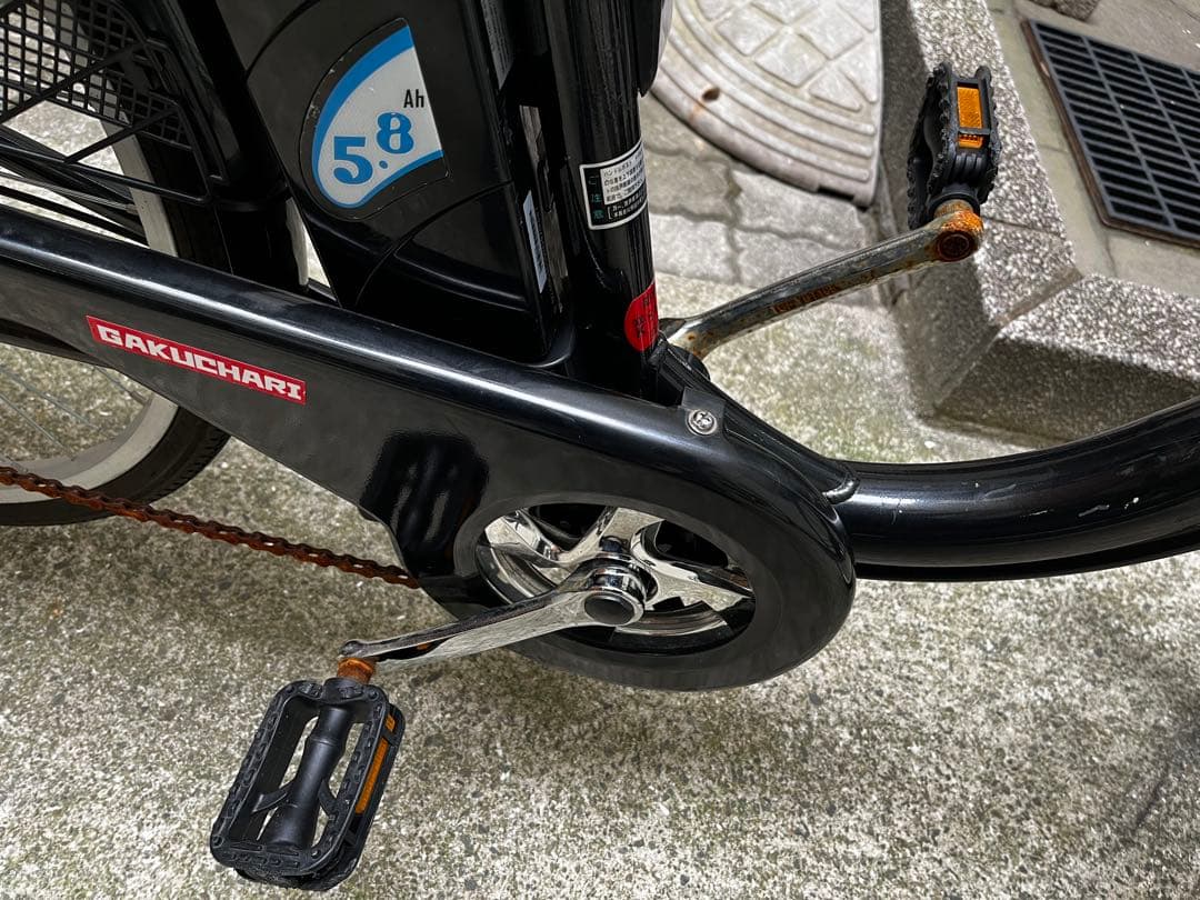 [引取限定] 電動アシスト自転車 26インチ 5.8Ahリチウムイオン 外装6段