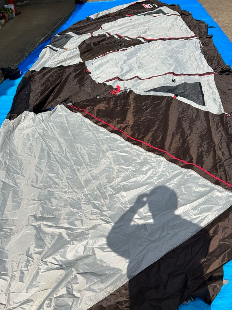 【美品】コールマン ウェザーマスター4Ｓワイド2ルームコクーンⅢ